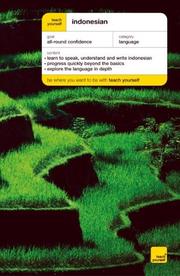 Cover of Indonesian (Teach Yourself Languages) by Christopher Byrnes