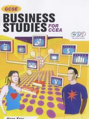 Cover of GCSE business studies for CCEA by Hope Kerr