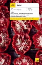 Cover of Italian (Teach Yourself Languages) by Lydia Vellaccio