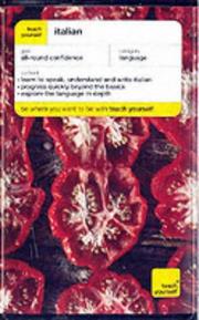 Front cover of Italian (Teach Yourself Languages) by Lydia Vellaccio