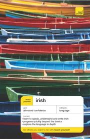 Front cover of TEACH YOURSELF IRISH by DIARMUID OSE