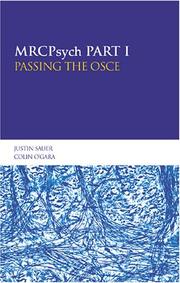 Cover of MRCPsych part I by Justin Sauer