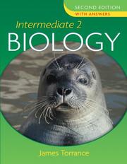 Cover of Intermediate 2 biology by James Torrance