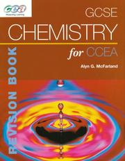 Front cover of GCSE Chemistry for CCEA Revision Book (CCEA GCSE Science) by Alyn Mcfarland