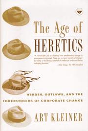 Front cover of The age of heretics by Art Kleiner