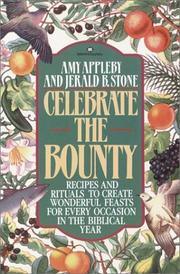 Front cover of Celebrate the bounty by Amy Appleby