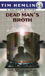 Cover of Dead man's broth by Tim Hemlin