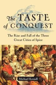 Cover of The Taste of Conquest by Michael Krondl