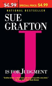 Cover of J is for Judgment (A Kinsey Millhone Alphabet Mystery) by Sue Grafton