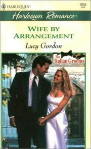 Front cover of Wife By Arrangement (The Italian Grooms) by Lucy Gordon