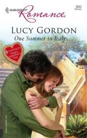 Front cover of One Summer in Italy… by Lucy Gordon
