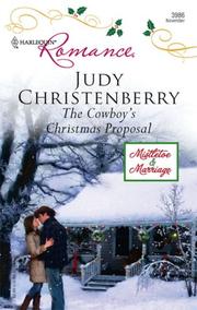 Cover of The Cowboy's Christmas Proposal by Judy Christenberry