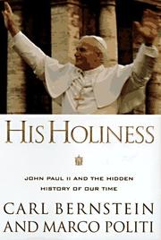 Cover of His Holiness by Carl Bernstein