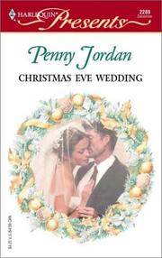 Front cover of Christmas Eve Wedding by Penny Jordan