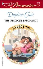 Cover of The Riccioni Pregnancy  (Expecting!) by Daphne Clair