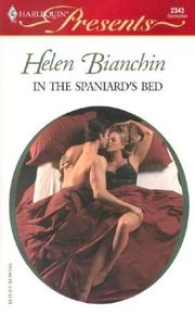 Front cover of In the Spaniard's bed by Helen Bianchin