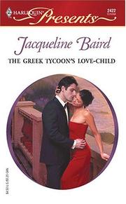 Cover of The Greek Tycoon's Love-Child by Jacqueline Baird