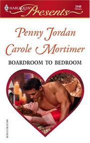 Front cover of Boardroom to Bedroom by Penny Jordan
