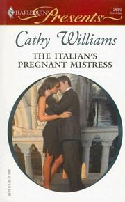 Front cover of The Italian's Pregnant Mistress by Cathy Williams