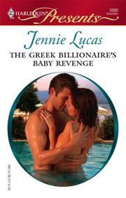 Cover of The Greek Billionaire's Baby Revenge by Jennie Lucas