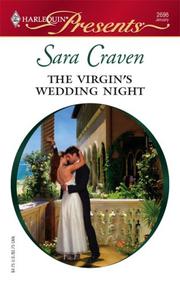Front cover of The Virgin's Wedding Night by Sara Craven