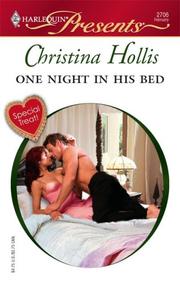 Front cover of One Night In His Bed by Christina Hollis