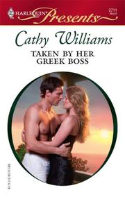 Front cover of Taken By Her Greek Boss by Cathy Williams