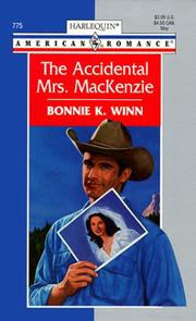 Cover of The Accidental Mrs. Mackenzie by Bonnie K. Winn