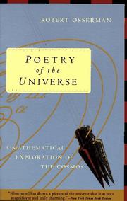 Front cover of Poetry of the universe by Robert Osserman