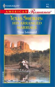 Cover of His Arranged Marriage (Texas Sheiks) by Tina Leonard