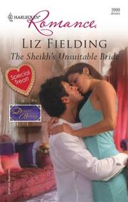 Front cover of The Sheikh's Unsuitable Bride (Harlequin Desert Brides) by Liz Fielding