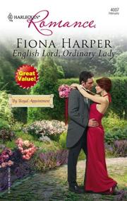 Front cover of English Lord, Ordinary Lady by Fiona Harper