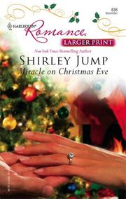 Front cover of Miracle On Christmas Eve by Shirley Jump
