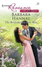 Front cover of The Bridesmaid's Best Man by Barbara Hannay