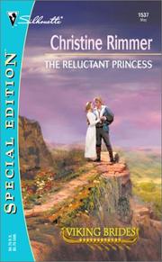 Cover of The reluctant princess by Christine Rimmer