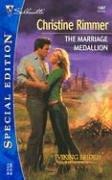 Cover of The marriage medallion by Christine Rimmer