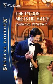 Front cover of The Tycoon Meets His Match by Barbara Benedict