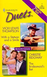 Cover of With a Stetson and a Smile; The Bridesmaid's Bet by Vicki Lewis Thompson