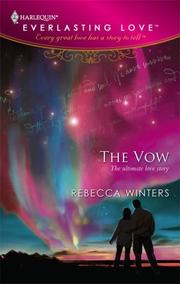 Cover of The Vow by Rebecca Winters