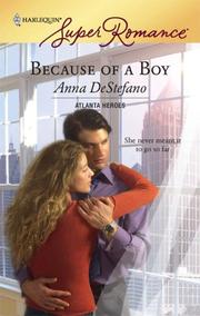 Cover of Because Of A Boy by Anna DeStefano
