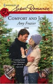 Front cover of Comfort And Joy by Amy Frazier