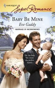 Front cover of Baby Be Mine by Eve Gaddy