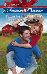 Cover of Texan For The Holidays by Victoria Chancellor
