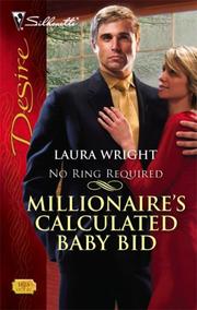 Cover of Millionaire's Calculated Baby Bid by Laura Wright