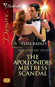 Front cover of The Apollonides Mistress Scandal by Tessa Radley