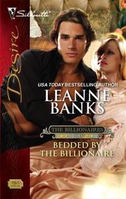 Front cover of Bedded By The Billionaire by Leanne Banks