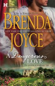 Front cover of A Dangerous Love (de Warenne Dynasty) by Brenda Joyce