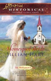 Front cover of Homespun Bride (The McKaslin Clan, Book 15) (Steeple Hill Love Inspired Historical #2) by Jillian Hart