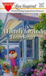 Front cover of A Family for Andi (Love Inspired #57) by Eileen M. Berger