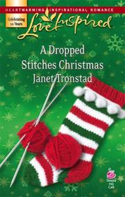 Cover of A Dropped Stitches Christmas (Sisterhood Series #2) (Love Inspired #423) by Janet Tronstad